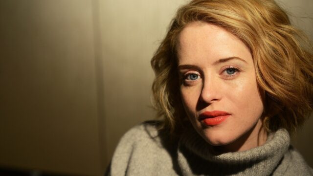 Claire Foy Close Up Portrait in Soft Light for High Quality Wallpapers