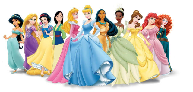 Classic Disney Princess Group Including Tiana The Princess And The Frog Wallpapers Collection