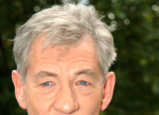 Close Up Portrait Of Ian McKellen With Natural Background For Wallpapers