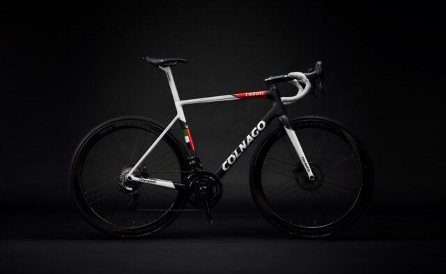 Colnago Road Bike Black and White Design Emirates Edition Wallpaper