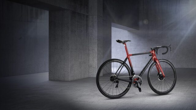 Colnago Road Bike in Minimalist Concrete Space High Quality Wallpapers