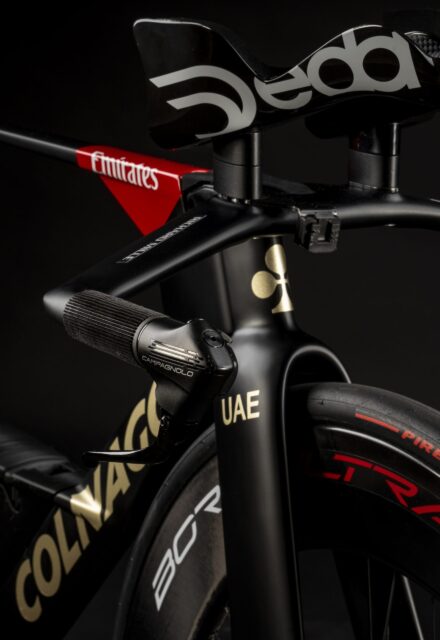 Colnago Wallpapers Close Up of UAE Team Time Trial Bike Components