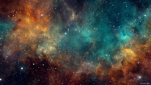 Color High Quality Wallpaper, A Vibrant Cosmic Scene Filled With Colorful Galaxies And Stars, Perfect For Any Astronomy Enthusiast Desktop