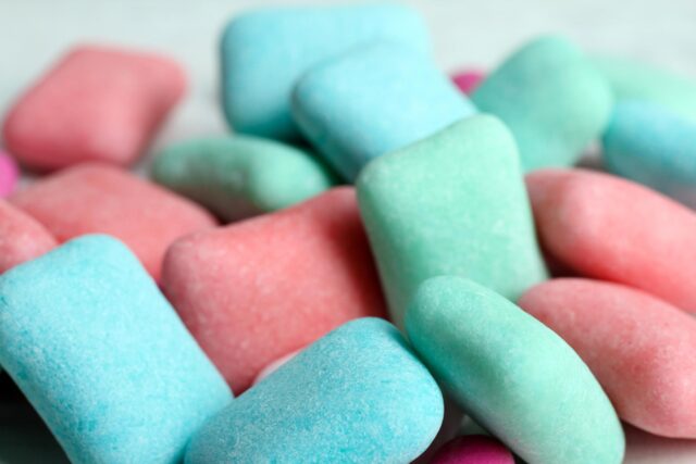 Colorful Bubble Gum Wallpaper Sweet Pastel Delight
