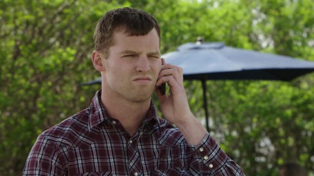 Confused Man Talking On Phone Letterkenny TV Series Wallpaper Background