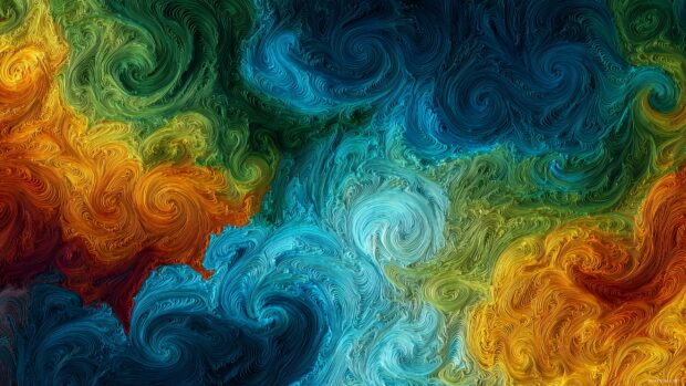 Creative tie dye backgrounds, innovative artistic swirls and waves of color offering an energetic and intriguing atmosphere for Android users.