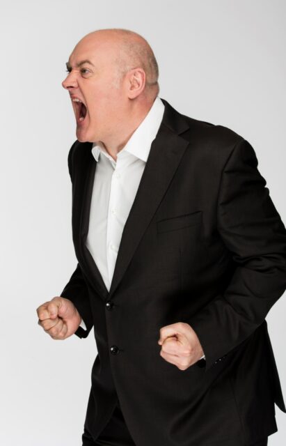 Dara O Briain Expressive Pose Wallpaper For Desktop Background