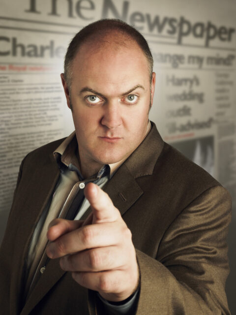 Dara O Briain Focused Pose Wallpaper For Fans