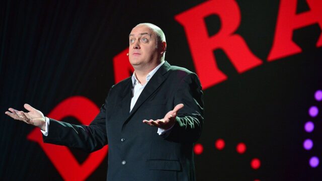 Dara O Briain Stand Up Performance Wallpaper