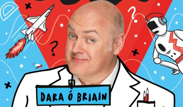 Dara Ó Briain Wallpaper Science And Comedy Theme Design