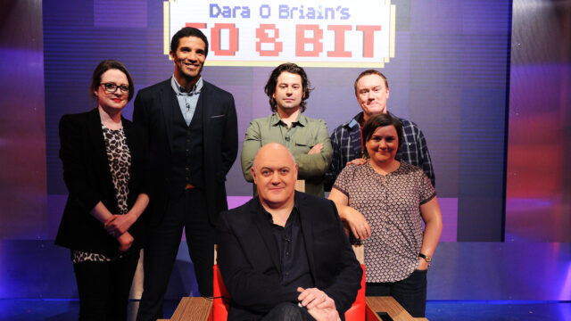 Dara O Briain's Go 8 Bit Cast Group Photo For Wallpapers