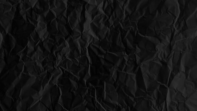 Dark Crumpled Paper Texture Background for Wallpapers
