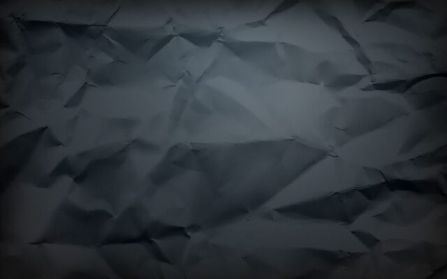 Dark Textured Paper Crumpled Background Wallpaper
