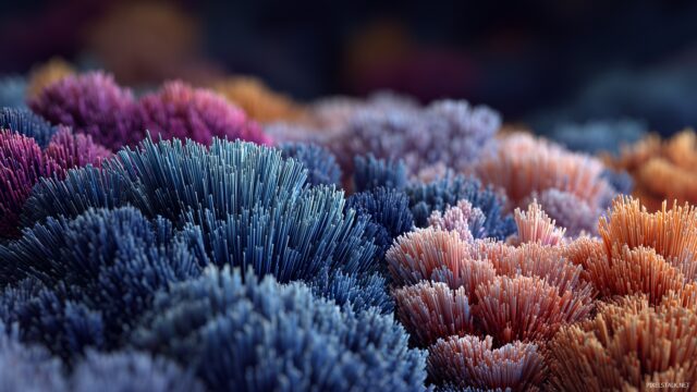 Digital Image High Resolution, A Mesmerizing Display Of Artificial Intelligence Algorithms Visualized In 3D Format