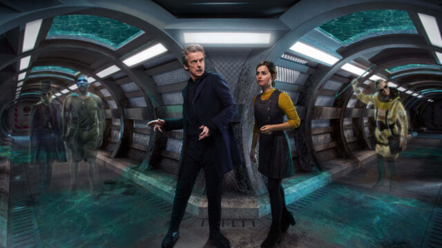 Doctor Who Adventure Peter Capaldi In Underwater Base Scene