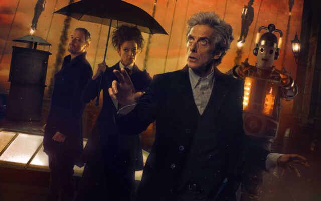 Doctor Who Peter Capaldi Dramatic Scene Wallpaper