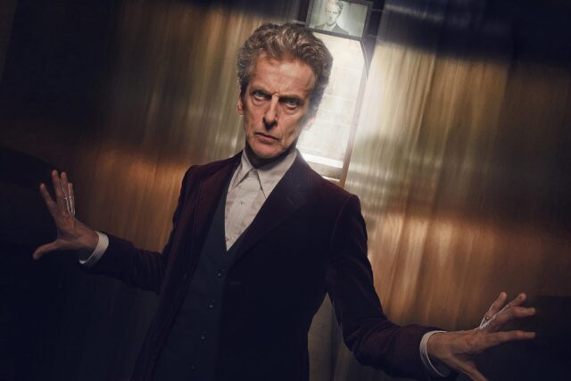 Doctor Who Peter Capaldi Intense Wallpaper Scene