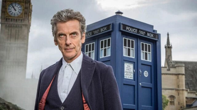 Doctor Who Peter Capaldi TARDIS Wallpaper London Scene
