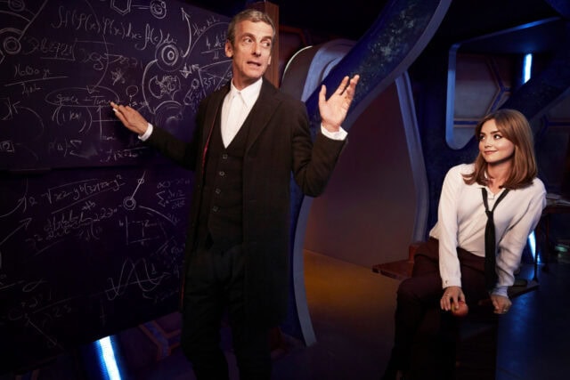 Doctor Who Peter Capaldi Teaching Scene Wallpaper