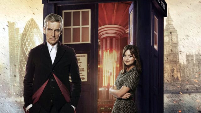 Doctor Who Peter Capaldi Wallpaper Timeless Adventure Scene
