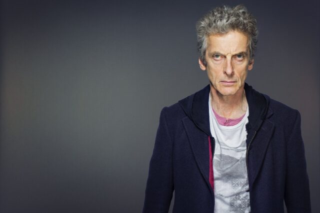 Doctor Who Wallpaper Peter Capaldi Intense Look
