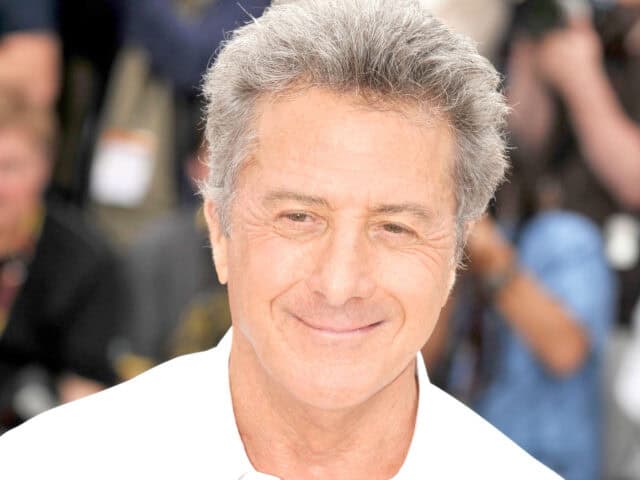 Dustin Hoffman Smiling Portrait Suitable For Wallpapers