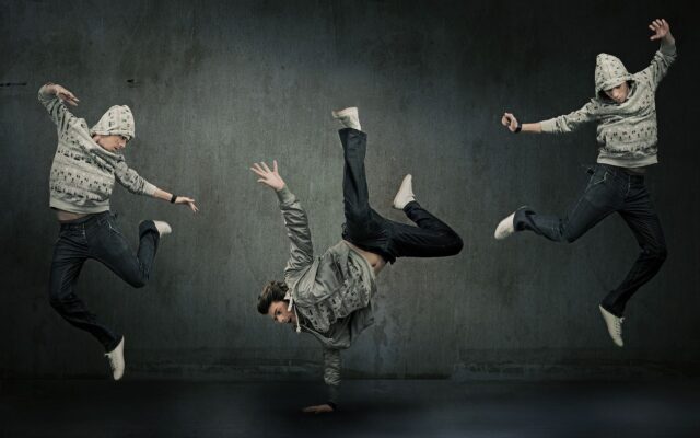 Dynamic Breakdancing Moves Wallpaper For Urban Style Enthusiasts