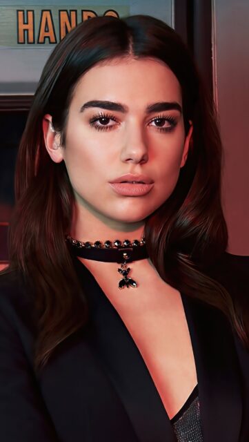 Elegant woman wearing black choker necklace stylish fashion Choker Wallpapers