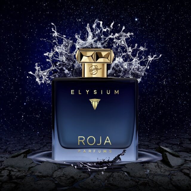 Elysium Roja Parfums Exquisite Fragrance Splash Wallpaper
