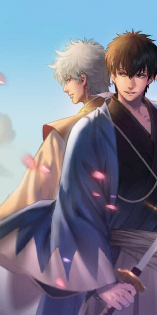 Epic Gintama The Final Wallpaper Samurai Duo Background