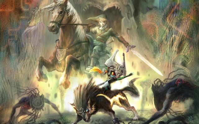 Epic Legend Of Zelda Twilight Princess Battle Wallpaper