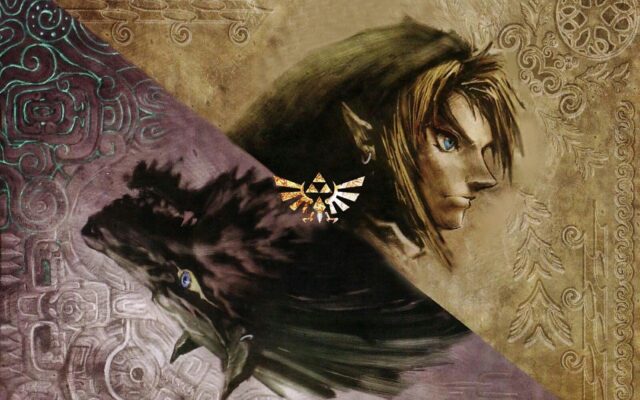 Epic Link And Wolf In Twilight Princess Artwork