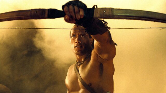 Epic Warrior Stance In The Scorpion King Wallpaper