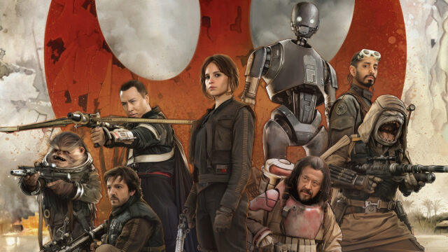 Felicity Jones Leads Rebel Team In Rogue One Star Wars Artwork