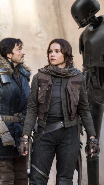 Felicity Jones As Jyn Erso In Rogue One Wallpaper