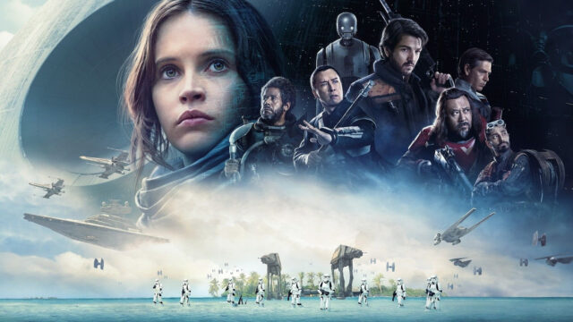Felicity Jones In Iconic Rogue One Scene Stunning Wallpaper