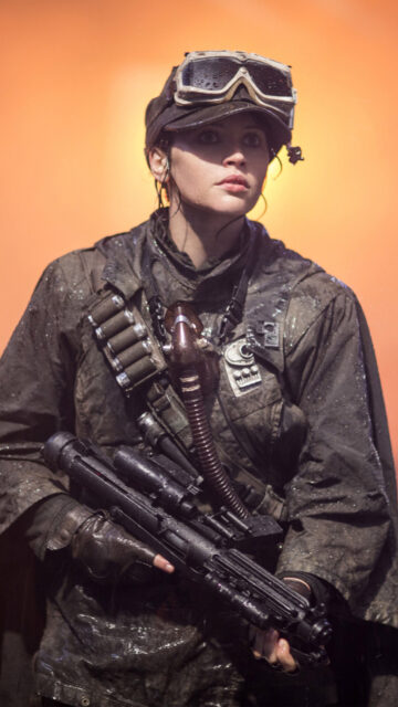Felicity Jones In Rogue One Epic Wallpaper Scene
