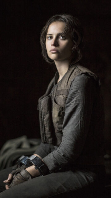 Felicity Jones In Rogue One Iconic Portrait Wallpaper