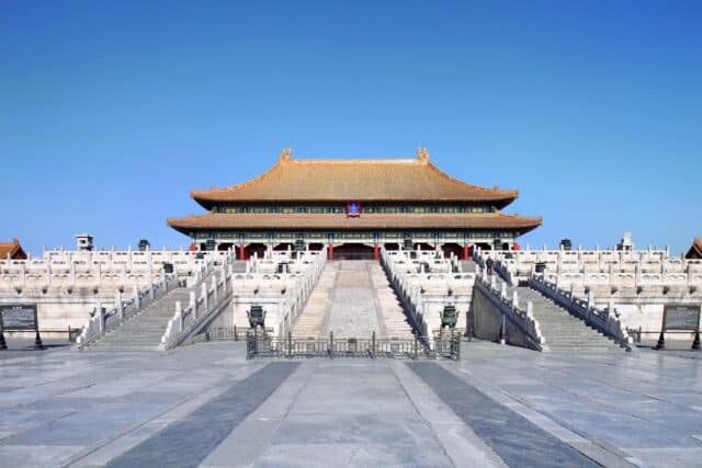 Forbidden City Beijing Iconic Architecture Wallpaper
