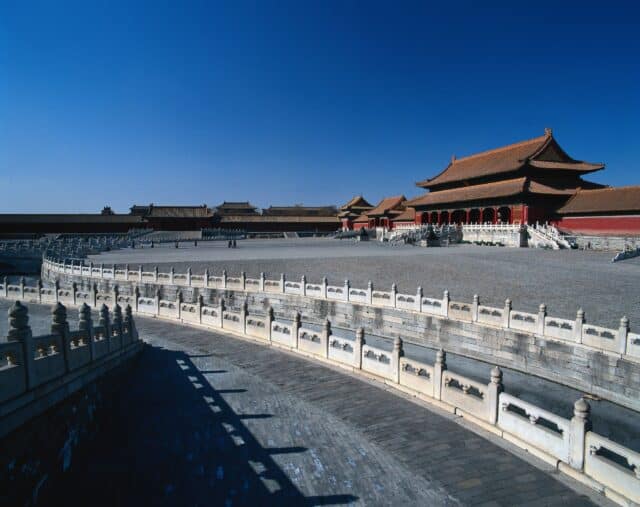 Forbidden City Beijing Scenic View Wallpaper