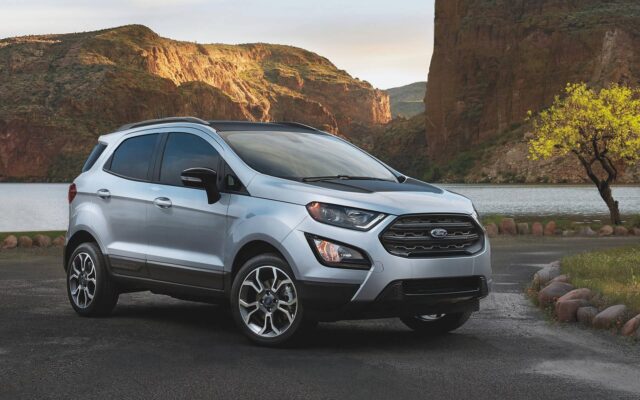 Ford EcoSport Adventure By Scenic Lake Drive Wallpaper