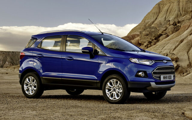 Ford EcoSport Adventure In The Desert Landscape