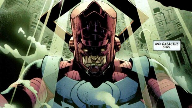 Galactus is shown stirring in a cosmic space, Galactus Powers, HD Desktop Wallpaper