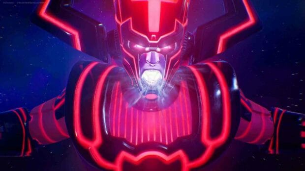 Galactus unleashing cosmic energy in space, HD Desktop Wallpaper