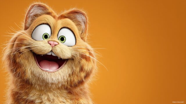 Garfield Desktop Wallpaper Ultra HD, A Stunning Close Up Of Garfield’s Expressions Filled With Humor And Joy
