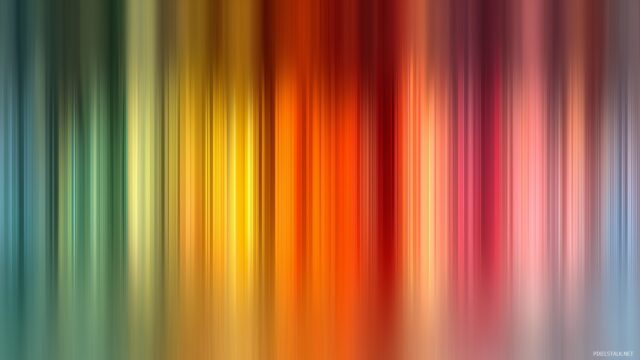 Gay Pride Desktop Wallpaper, Abstract Art Featuring Rainbow Stripes Blending Into A Serene Background