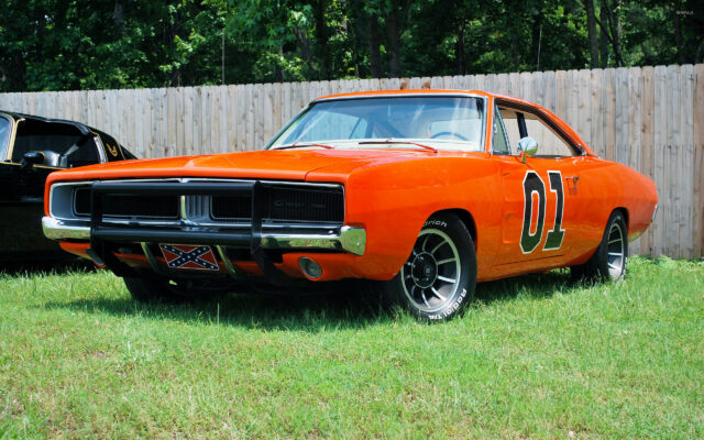General Lee Orange Dodge Charger Classic Muscle Car Wallpaper