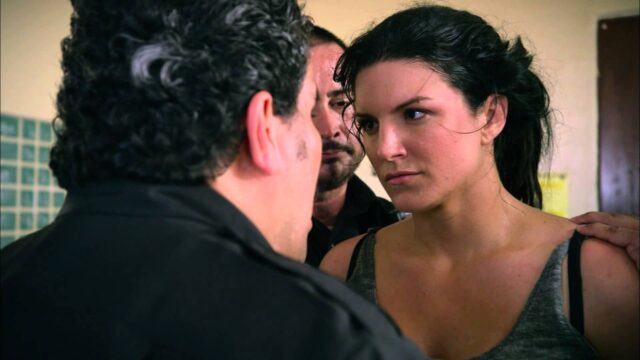 Gina Carano Intense Scene Close Up Dramatic Expression Wallpapers