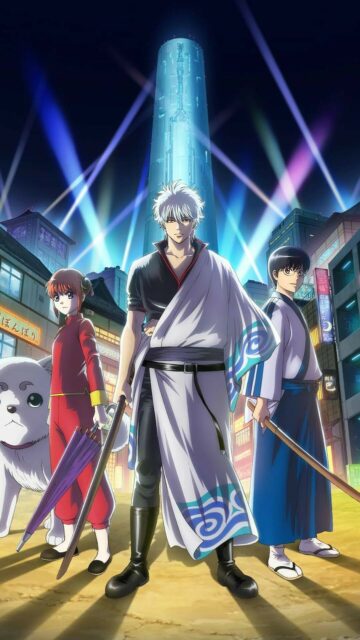 Gintama The Final Epic Characters In Action Wallpaper