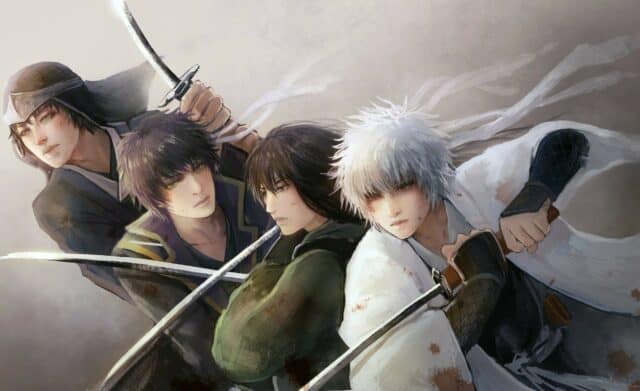 Gintama The Final Heroic Characters Uniting In Epic Battle Wallpaper